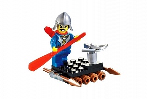 Конструктор - Рыцарь с аксессуарами, 31 деталь, собран (Enlighten Brick, BRICK1003 (300) (С))